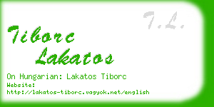 tiborc lakatos business card